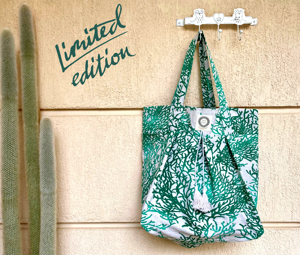τσάντα παραλίας καλοκαιρινή τσάντα ώμου πράσινη
